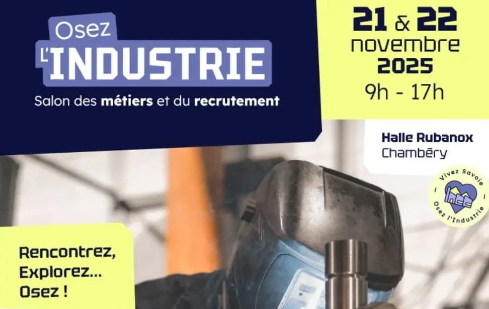 Affiche salon Osez l'industrie Affiche salon Osez l'industrie