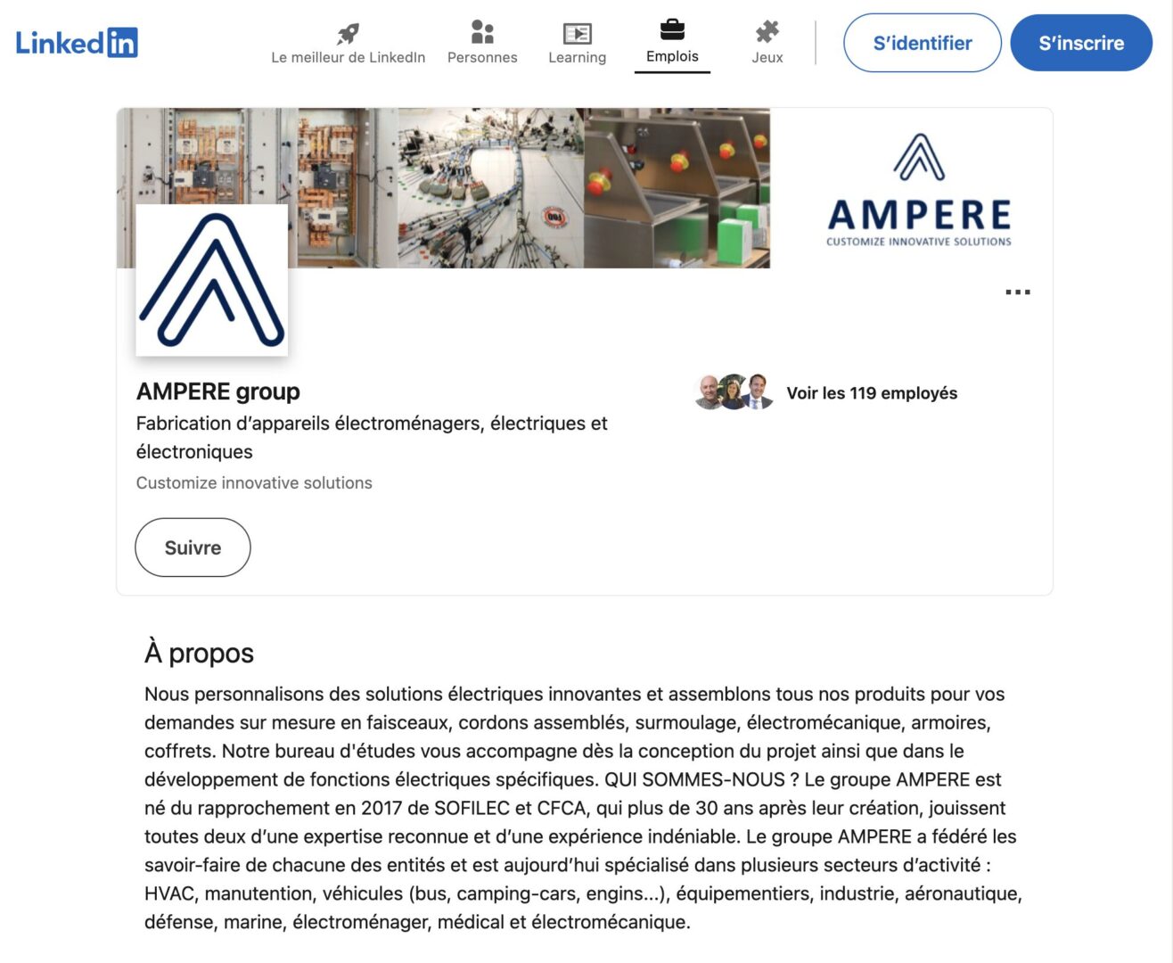 Linkedin Ampere Group